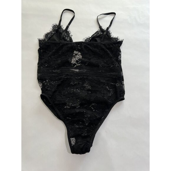 Dream Bandits Teddy Bodysuit in Black - Picture 2 of 3